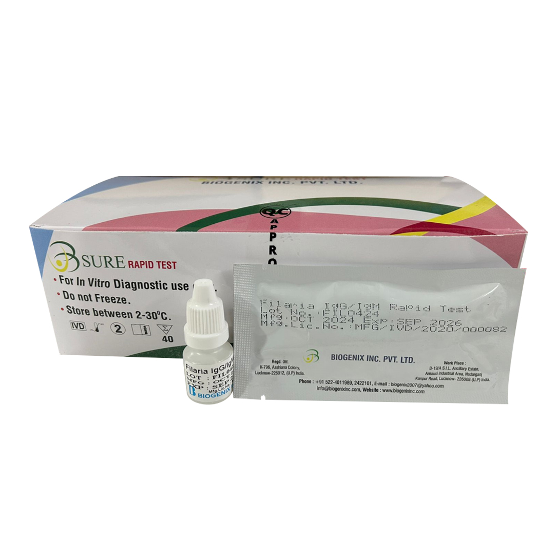 FILARIASIS IgG/IgM RAPID TEST