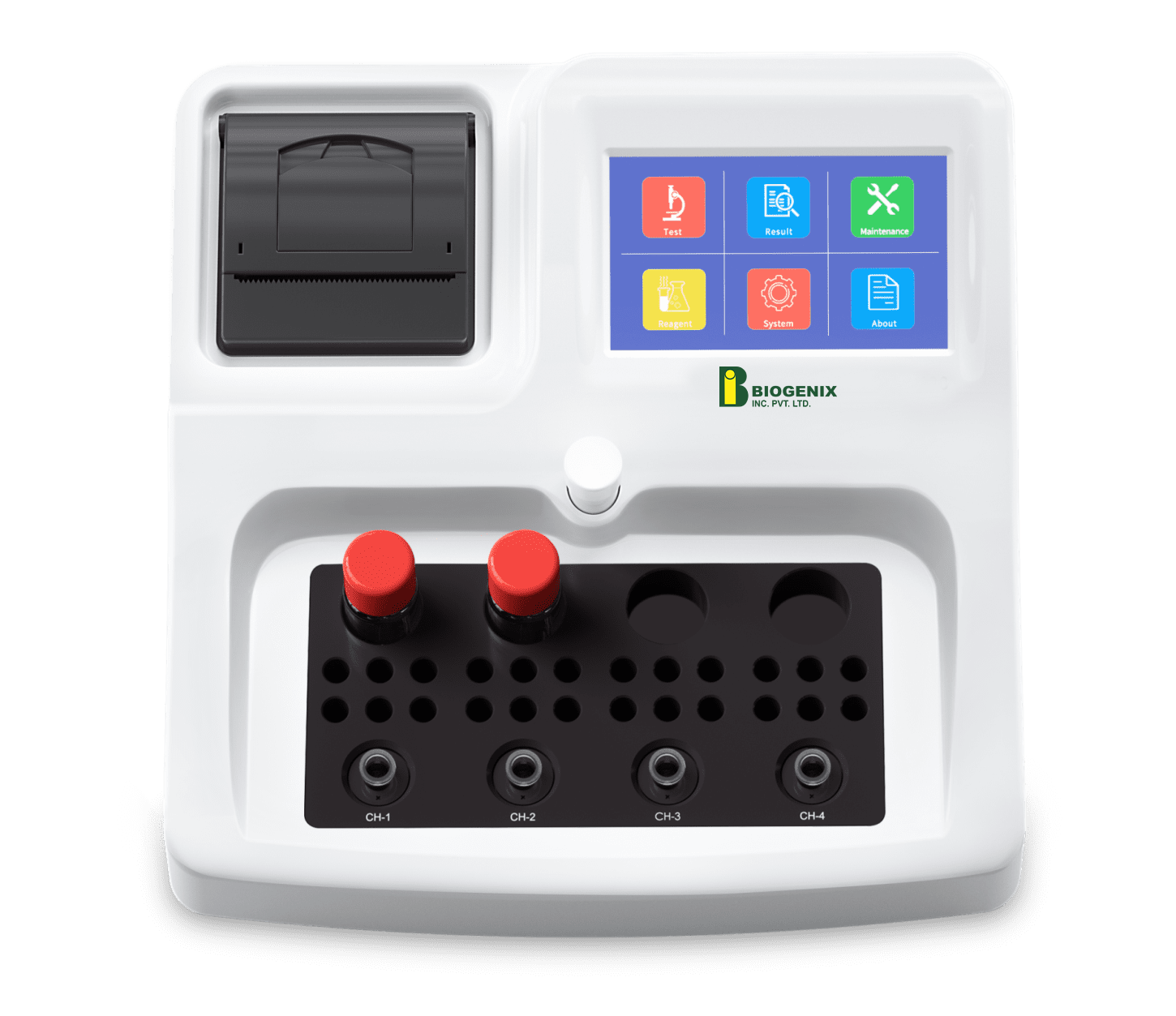 Four channel Coagulation Analyzer