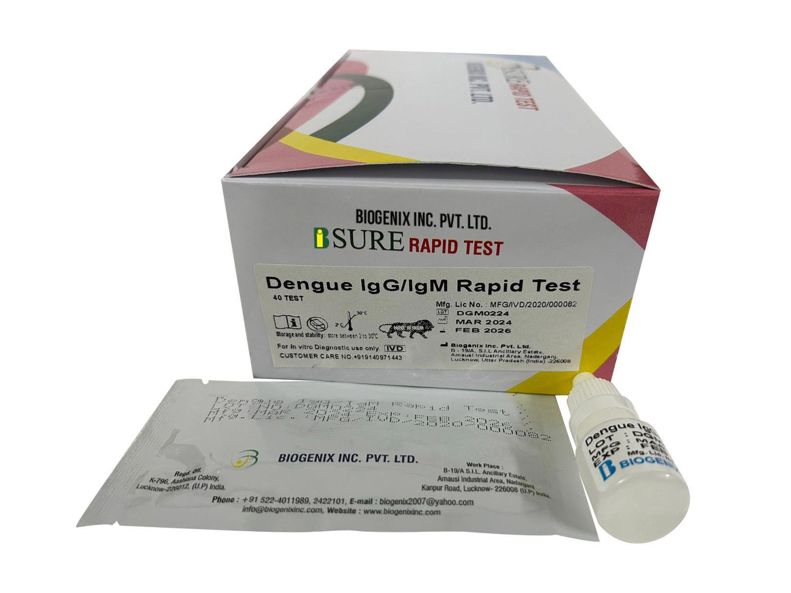 DENGUE IgG/IgM Ab RAPID TEST